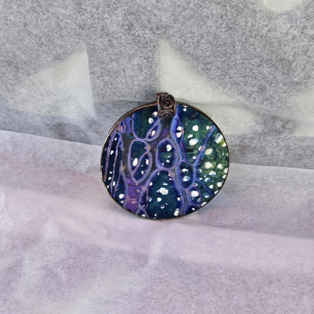 Colorful Abstract Pendant - Picture 2 of 4